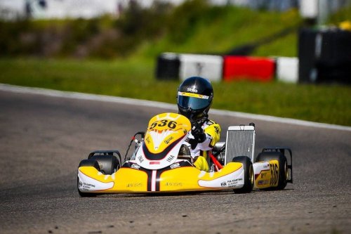 Aksi Memukau Altaf Ridwan, Tembus Final FIA Karting di Belgia