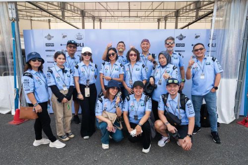 Alex Marquez dan Fermin Aldeguer Sapa Penggemar di Jakarta
