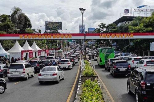 Update Lalu Lintas Jalur Puncak, Berlaku One Way Arah Jakarta