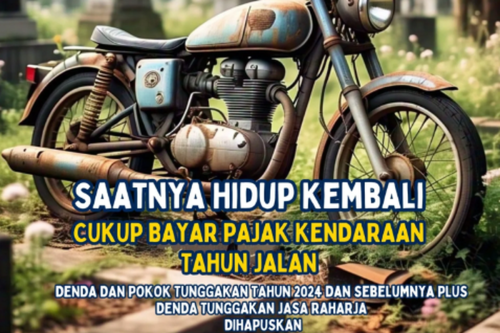 Program Pemutihan Pajak Kendaraan di Jateng Dimulai Hari Ini