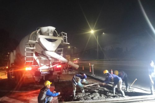 Cek Titik Lokasi Pekerjaan Jalan di Tol Jagorawi
