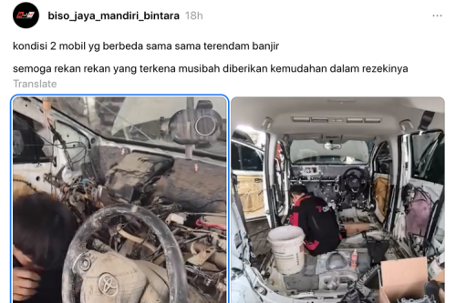 Jangan Tertipu, Ini Tanda Mobil Pernah Terendam Banjir