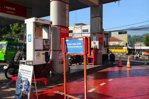 Pantauan SPBU Bogor: Pertamax Kosong, Antrean Pertalite Mengular