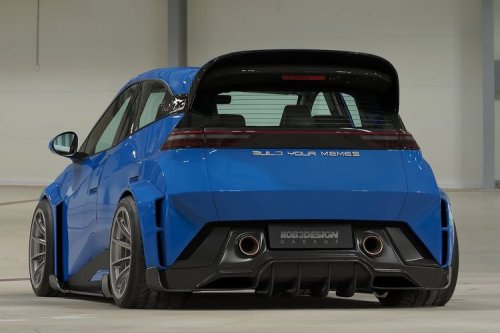 Modifikasi Digital BYD Atto 1, Tampil Agresif Gaya Time Attack