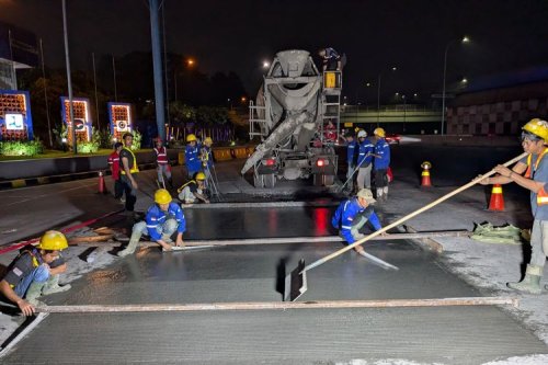 Ada Rekonstruksi Jalan, GT Tomang Ditutup Bertahap hingga 9 Agustus