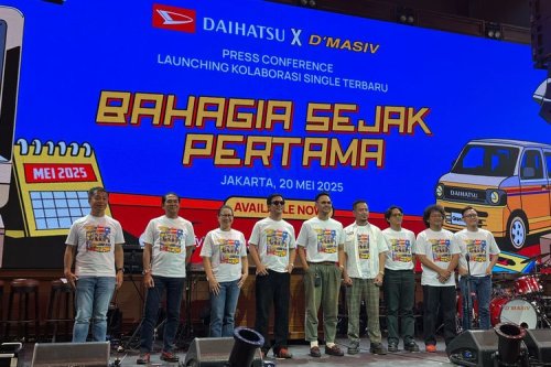 Daihatsu, Daihatsu dan D’Masiv Kolaborasi Luncurkan Lagu ‘Bahagia Sejak Pertama’