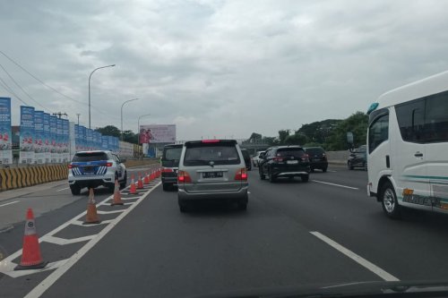 Lalu Lintas Padat, Contraflow Berlaku dari Km 47-Km 70 Arah Cikampek