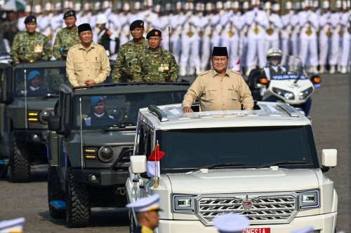 Prabowo, Maung Garuda, Mobil Dinas Andalan Prabowo Hasil Buatan Pindad