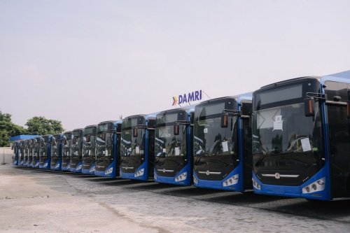 DAMRI Sebut 316 Bus Listrik Telah Beroperasi di Jakarta