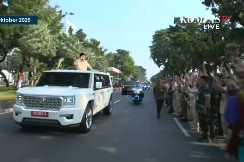 Prabowo, Lihat Lagi Maung Garuda Limousine, Mobil Dinas Andalan Prabowo