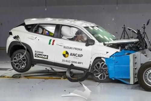 Suzuki , Suzuki Fronx, Dapat Bintang Satu Tes Tabrak ANCAP, Suzuki Fronx Kena Recall