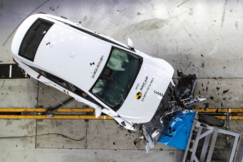 Ada Peningkatan, MG 5 Raih Tiga Bintang Tes Tabrak ANCAP