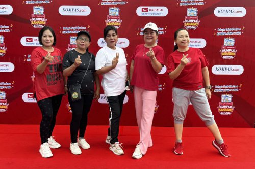 Daihatsu Kumpul Sahabat Bitung, Serunya Zumba di Akhir Pekan