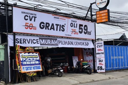 Motoshop Ini Resmi Buka Outlet ke-30 di Bekasi Utara