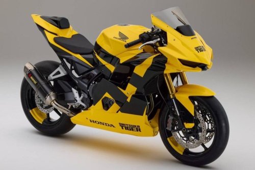 Honda-Onitsuka Tiger Kolaborasi Ciptakan Motor Konsep Eksklusif