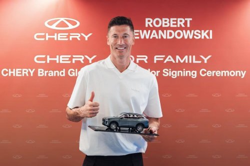 Chery Tunjuk Robert Lewandowski Jadi Brand Ambassador