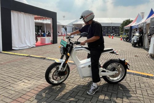 Test Ride Nore Aergo, Motor Listrik Unik Bergaya Boxy