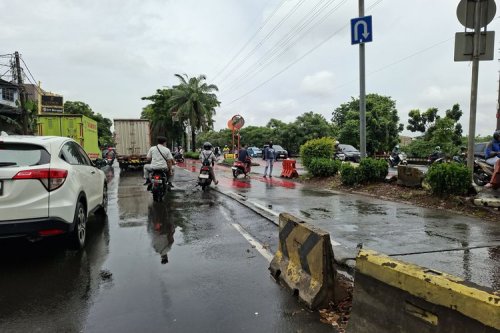 Jakarta Hadapi Kerusakan Jalan Akibat Cuaca Ekstrem