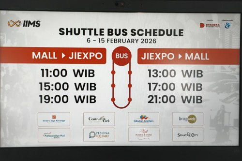 Ragam Fasilitas di IIMS 2026, Nyaman Datang ke Pameran