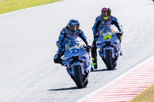 Alex Marquez dan Fermin Aldeguer Sapa Penggemar di Jakarta