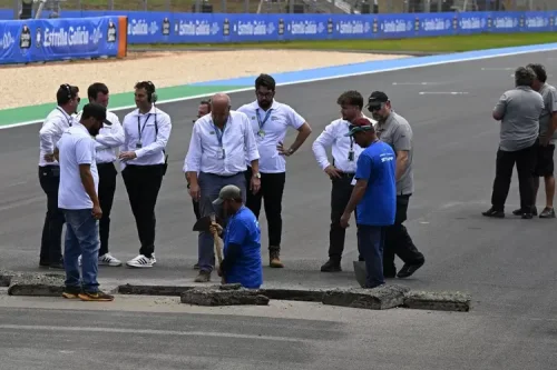 MotoGP, Sirkuit MotoGP Brasil Kembali Bermasalah, Aspal Retak Lagi