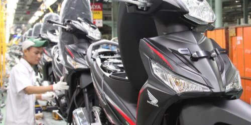 Ekspor Motor Rakitan Indonesia Turun, Hanya 544.000 Unit pada 2025