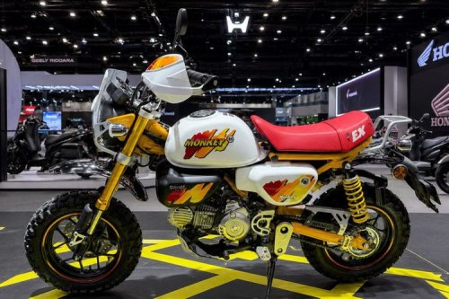 Honda, Honda Monkey EX Custom Edition Bergaya Enduro Resmi Meluncur