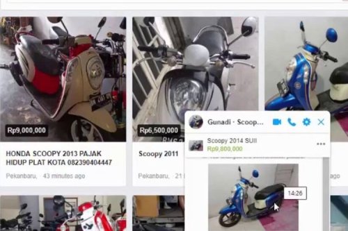 Hati-hati Saat Beli Motor Bekas Online, Banyak Modus Penipuan
