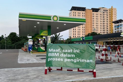 Distribusi Belum Merata, Sejumlah SPBU BP Kehabisan Stok
