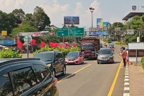 Update: One Way Arah Bawah dari Puncak Menuju Jakarta Berlaku
