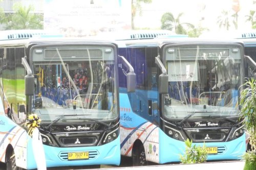 Perkuat Transportasi Publik, Trans Batam Operasikan 52 Bus BTS