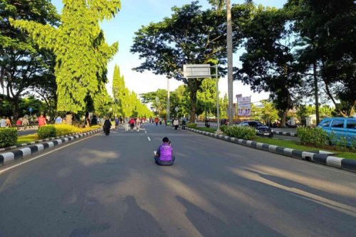 CFD Bogor Hari Ini, Seluruh Jalan Tegar Beriman Ditutup