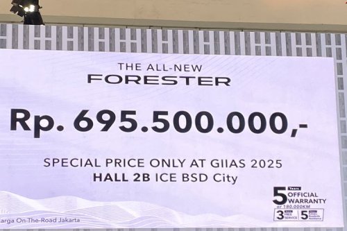 Subaru, Subaru Luncurkan All-New Forester di GIIAS 2025