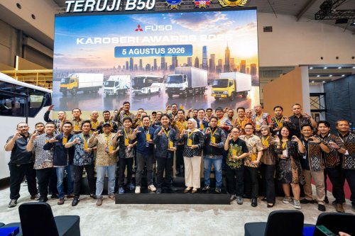 34 Karoseri Nasional Terima Sertifikasi di Fuso Karoseri Award 2026