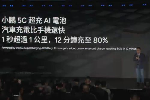 Xpeng, Xpeng Kenalkan Baterai Supercharging, Ngecas 80 Persen dalam 12 Menit