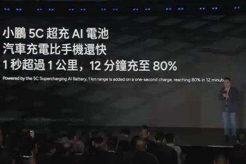 Xpeng Kenalkan Baterai Supercharging, Ngecas 80 Persen dalam 12 Menit