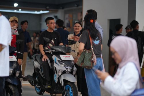 Yamaha, Yamaha Banjir Promo di Jakarta Fair 2026, Ada Lelang Grand Filano