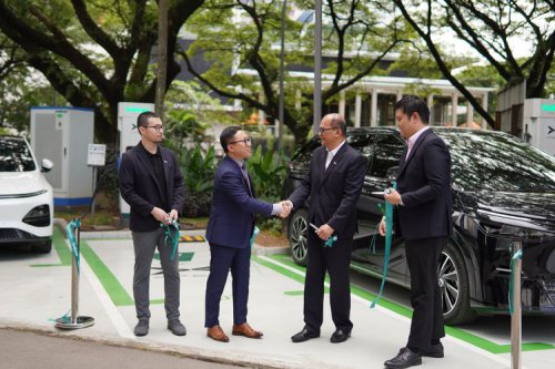 SPKLU Hyper Fast Charging DC 480 kW Meluncur di Tangerang