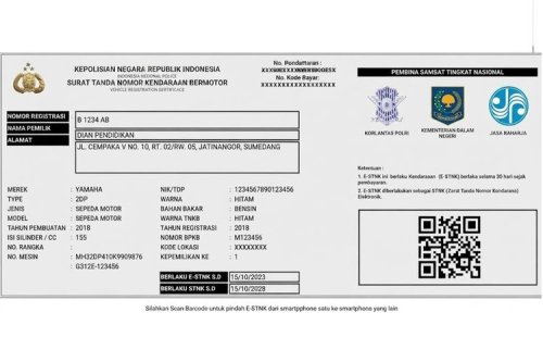 Cara Mudah Bikin STNK dan SIM Digital Lewat HP