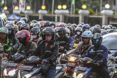 Honda, Honda Catat Kenaikan Penjualan Motor hingga 30 Persen Saat Lebaran
