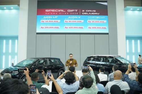 GAC Indonesia Hadirkan Diskon Besar Mobil Listrik di GIIAS 2026