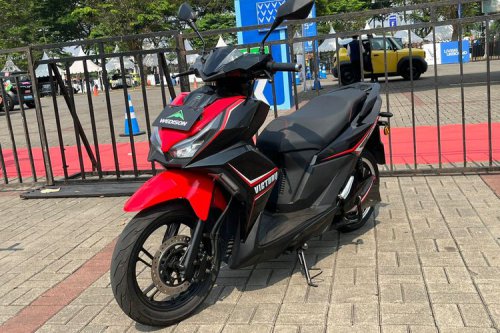 Tes Wedison Victory, Motor Listrik yang Mirip Vario dan Aerox