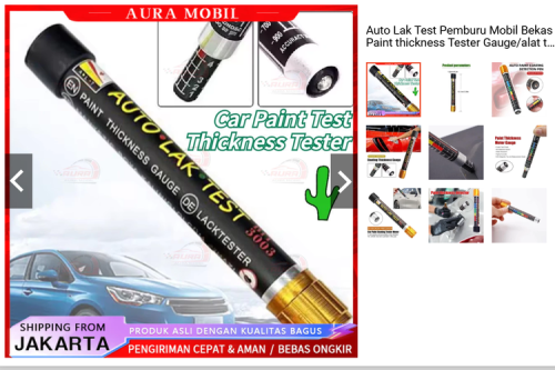 5 Alat Pengukur Ketebalan Cat Mobil Bekas Terjangkau