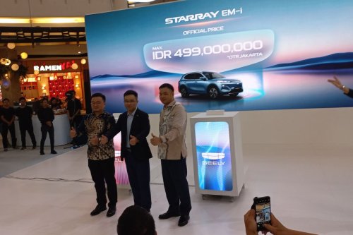 Geely, Geely Resmi Jual Starray EM-i, Harga Rp 499 Juta