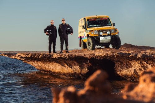 Pebalap Indonesia Shammie Zacky Debut di Reli Dakar 2026