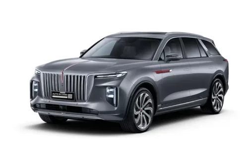 Hongqi E-HS9 Cicipi Jalanan Jakarta Bandung