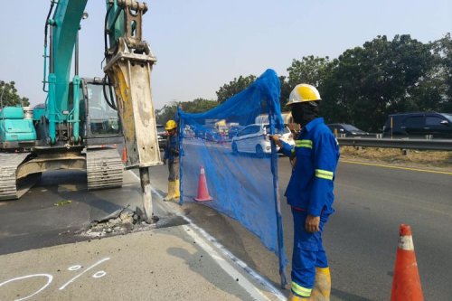 Rekonstruksi Jalan Tol Jakarta-Tangerang Dimulai, Catat Waktunya