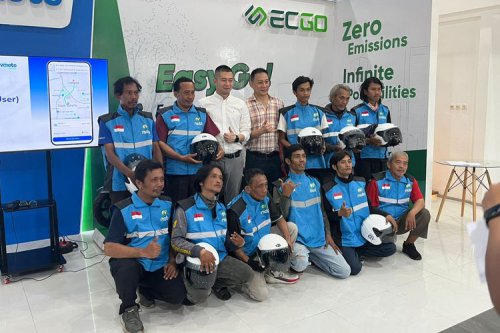 EVMoto Tawarkan Layanan Ojek Online Berbasis Motor Listrik