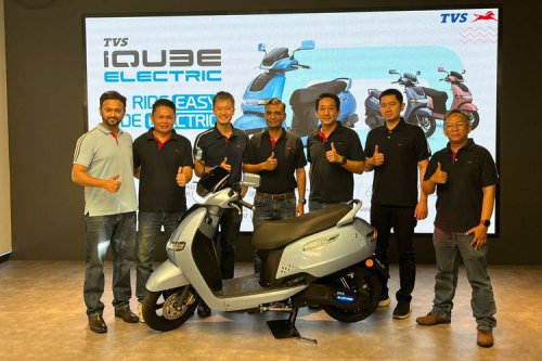 Motor Listrik TVS iQube S 2025 Resmi Meluncur, Harga Rp 29 Jutaan