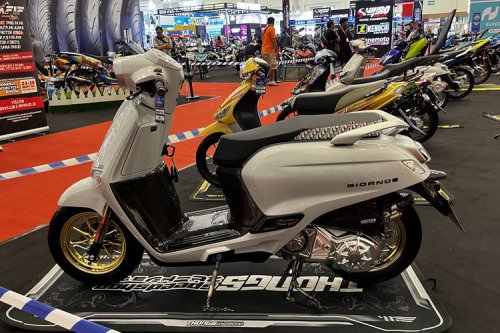 Honda Giorno: Paduan Klasik dan Modifikasi Menarik di IMOS 2025